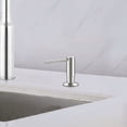 thumbnail image 1 of KBFmore 350 ml Round Stainless Steel Kitchen Soap or Lotion Dispenser with 360 Degree Swivel Spout, 1 of 8