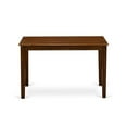 thumbnail image 6 of East West Furniture Yarmouth Rectangular Wood Dining Table in Walnutt, 6 of 7