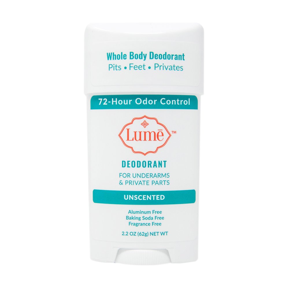 Lume Deodorant Underarms and Private Parts AluminumFree, Baking