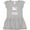 AC-Heather Grey, variant on Inktastic My Nanny Loves Me Girl Unicorn Girls Baby Dress