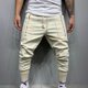 thumbnail image 4 of Pantalones De Hombre Pantalones De Chándal Con Cordón Para Hombre Simplicidad Moda Fantástica Moda Hombres Pantalones Largos Cargo, 4 of 5