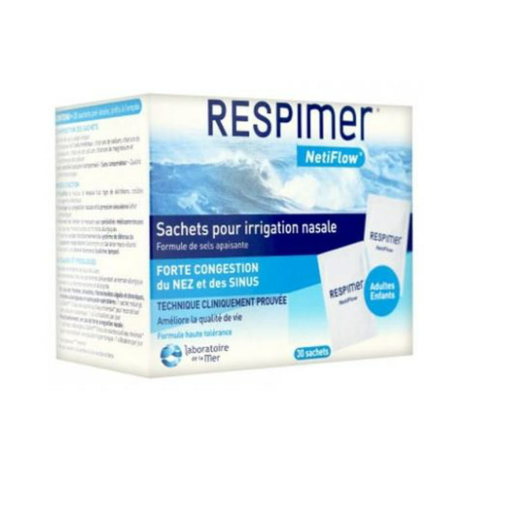 RESPIMER NetiFlow- Sinus And Nasal Irrigation Kit : : Health,  Household and Personal Care