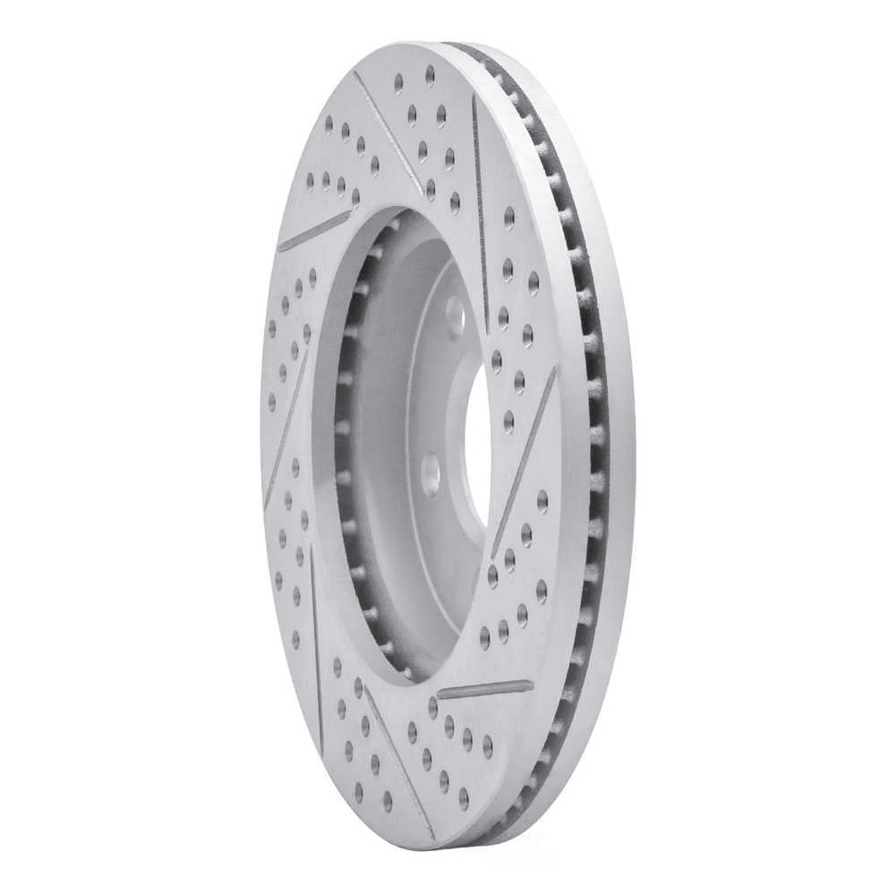 Dynamic Friction Company 830-56019L DFC Geoperformance Rotor - Drilled and Slotted