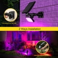 thumbnail image 6 of ROSHWEY Solar Outdoor Flood Light Led Spot Lights for Outside, Solar Wall Mounted Outdoor Lights, 6 of 8