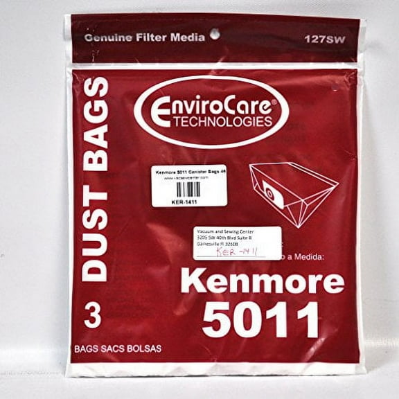 Kenmore 5011 Canister Vacuum Cleaner Bags