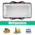 thumbnail image 5 of Hearts Battle Foldable Reusable Large Capacity Oxford Cloth Storage Bin, Laundry Basket, 5 of 7