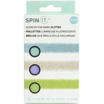We R Memory Keepers Spin It Glitter 3/Pkg-Glow-In-The-Dark