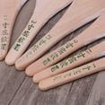 thumbnail image 2 of ESTONE Goat Hair Handle Art Supplies Watercolor Acrylic Wood Oil Paint Brush Six Sizes, 2 of 19