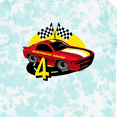 thumbnail image 4 of Inktastic Race Car 4th Birthday Boys Toddler T-Shirt, 4 of 5