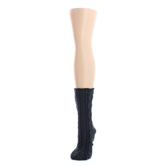 MeMoi Cable Braid Chunky Knit Boot Socks - Womens - Female