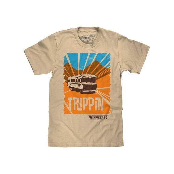 Tee Luv Men's Winnebago Trippin RV Shirt (L)