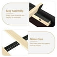 thumbnail image 4 of 4 Ever Winner Twin Floating Bed Frame with LED Lights, LED Upholstered Platform Bed Frame with Diamond Tufted Headboard, Black LED Bed Frame for Bedroom, Black, 4 of 7