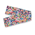 thumbnail image 7 of Yayeee Table Runner 90 inches Long Home Kitchen Dinning Party Decoration, Blue Colorful Circles, 7 of 7
