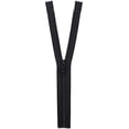 thumbnail image 1 of #4.5 Black YKK Coil Extra Long Pull Handbag Zippers - (5 Zippers Per Pack), 1 of 1