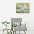 thumbnail image 2 of Masterpiece Art Gallery Egret Tapestry By Nan Canvas Art Print 22" x 28", 2 of 4