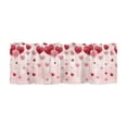 thumbnail image 2 of Dvumao Valentines Day Decor, Romantic Valentine's Day Heart Shaped Style Semi Kitchen Curtains Suitable For Kitchens And Living Rooms Easily Create A Warm Home,, 2 of 6