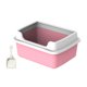 thumbnail image 4 of Caja de arena para gatos Bandeja de arena para gatos Orinal duradero Inodoro Extraíble Fácil de limpiar Caja de arena para gatos con marco Bandeja 48x36x22.5cm Yinane bandeja de arena para gatos, 4 of 8