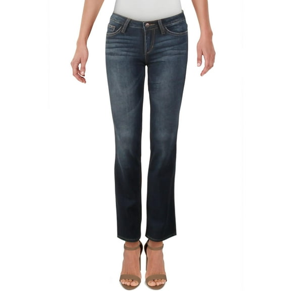 Joe's Jeans Womens Mid-Rise Curvy Bootcut Jeans Blue 23