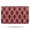 Burgundy and White, variant on Burgundy and White Wavy Pattern Bathroom Rugs Mat,Non Slip Microfiber Bathroom Rug,Rubber Backing,Soft Bathroom Mats for Bathroom Floor,Tub and Shower,17x27in(43x68cm)