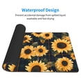thumbnail image 3 of Pofeuu Scottish Blue Plaid Sunflower Print Mouse Pad,Rubber, Multipurpose Comfortable Waterproof Mousepad Desk Mat for Gamer Office Home, 3 of 8