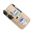 thumbnail image 6 of Car Sun Visor Organizer CD Storage Holder Sunglasses Holder Multipurpose Sunshade Sleeve(Beige), 6 of 7