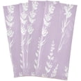 thumbnail image 2 of Coolnut Beautiful Lavender Kitchen Dish Towel Set of 4, Super Soft Absorbent Cleaning Cloth, Reusable Quick Drying Kitchen Towel for Home, Kitchen Washcloth Gift, 2 of 7