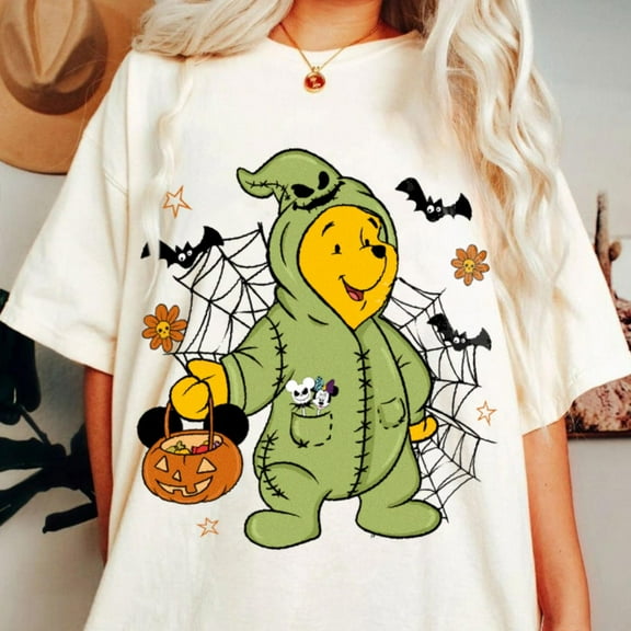 Pooh Oogie Boogie Bash Comfort Color T-Shirt, Spooky Season Shirt