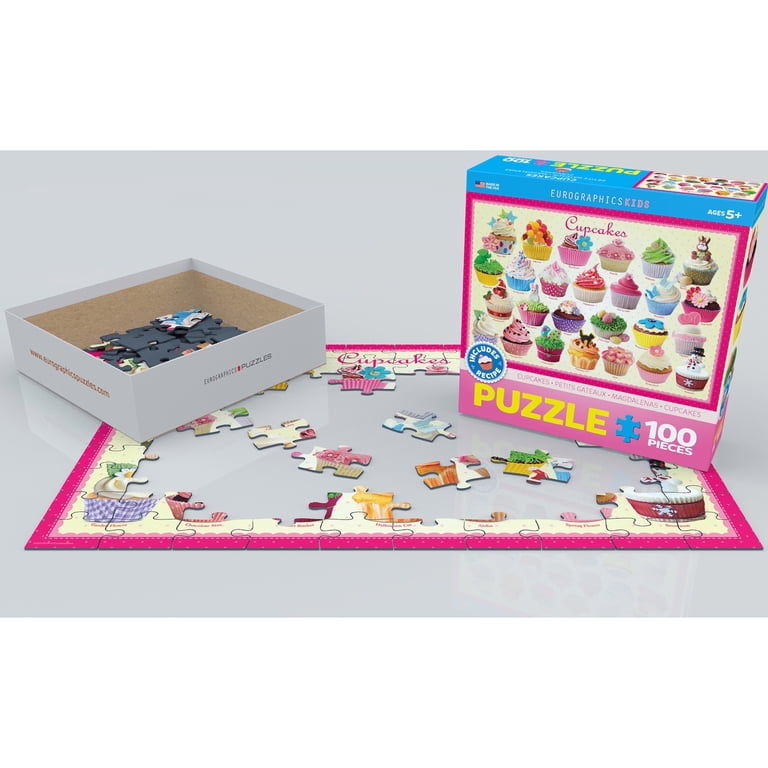 Eurographics Cupcakes 100-Piece Jigsaw Puzzle photo 3