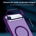thumbnail image 4 of Funda Case Deluxe para iPhone AIR MORADO Uso Rudo Compatible con MagSafe, Protección Antigolpes Resistente, PC + TPU, Diseño Elegante y Duradero, 4 of 7