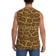 thumbnail image 4 of Fotbe Snake Skin Men's Camiseta sin Mangas Estampada para Hombres, Playera Casual para Gimnasio, Entrenamiento, Playa-X-Large, 4 of 7