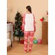 thumbnail image 4 of Conjunto de pijama cómodo de Navidad, conjunto de tops y pantalones de manga larga, conjunto de ropa de salón para mujer, 4 of 4