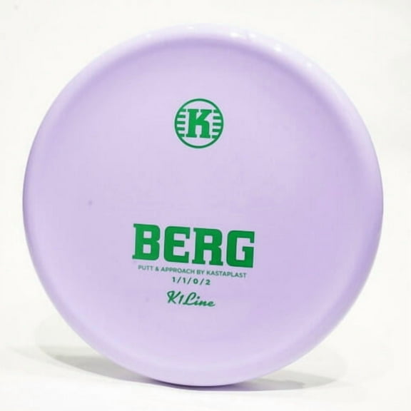 Kastaplast K1 Berg Disc Golf Putter & Approach Disc, Pick Color/Weight [Stamp & Exact Color May Vary] Orange 173-174 grams