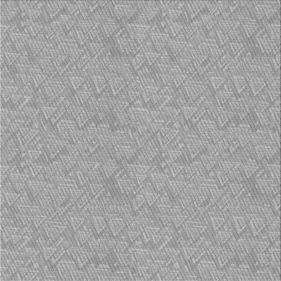 Ahgly Company Indoor Square Patterned Silver Gray Area Rugs, 6' Square