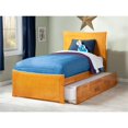 thumbnail image 4 of Atlantic Furniture Lit Simple Plate-Forme XL avec Gigogne en Caramel, 4 of 7
