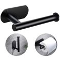 thumbnail image 2 of Popular! Adhesive Toilet Paper Holder, Sticky On Wall, No Drill Required, Stainless Steel Anti-Corrosion And Rust-Proof, Bathroom Wall Mount Roll Holders - Clearance, 2 of 5