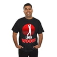 thumbnail image 6 of DJH Apparel | Funny LION Woods Knockoff Comical Athletic Unisex T-shirt, 6 of 7