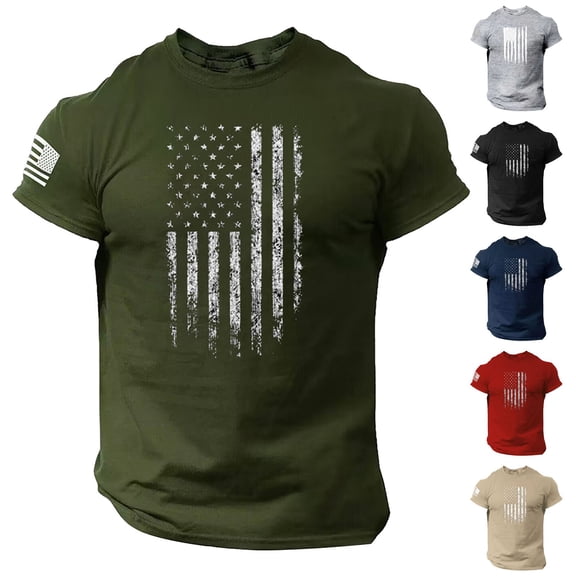 Mens 250 Anniversary USA Shirt Flag Logo Casual Fitness 3d Printed Short Sleeved T Shirt Summer Tee Tops XXS