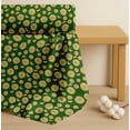 thumbnail image 4 of Soimoi Green Cotton Cambric Fabric Lemon Slice Vegetable Printed Craft Fabric by the Yard 56 Inch Wide, 4 of 7