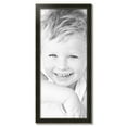 thumbnail image 2 of ArtToFrames 16" x 37" Honors Black with Gold Picture Frame, 16x37 inch Black Wood Poster Frame (WOM-5158), 2 of 7