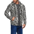 thumbnail image 3 of Zip Up Hoodies for Men - gear Bike Pattern Long Sleeve Comfrt Men'S Fashion Hoodies & Sweatshirts, Jackets for Men Hoodies Pullover Clothing Clothes with Pouch, 3 of 5