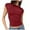 B, variant on Women's Backless Open Back Summer Crop Top Short Sleeve Cute I L