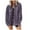 Dark Blue, variant on Women's Corduroy Button Down Shacket Long Sleeve Boyfriend Shirt Jackets 2024 Fall Casual Jacket with Chest Pocket Shirts Loose Fit Lapel Coat