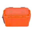 thumbnail image 4 of Outdoor Products Small Watertight Dry Box, Orange, Polycarbonate, Solid Print, 4 of 6