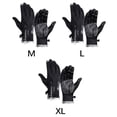 thumbnail image 2 of Montar En Bicicleta Guantes De Montar Repelentes Al Agua Guantes De Montar En Bicicleta Antideslizantes Con Pantalla Táctil Con Patrón De Fregado De Pu Para Acampar Ciclismo Guardurnaity OD010605-03, 2 of 7