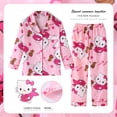 thumbnail image 1 of Conjunto de pijamas para niños lindo Sanrio Conjunto de pijamas para niños con personalidad de dibujos animados suaves y cómodos, 1 of 2
