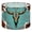 Color 2, variant on Lampshades 2 Pack Boho Chic Bull Skull Floral Accents 13"x13"x10" Light Shade for Table Lamps Floor Lamp Shades Lampshade Replacement Easy Assembly