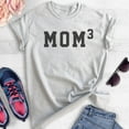 thumbnail image 2 of Mom 3 T-shirt, Unisex Women's Shirt, Mom Shirt, Mama Shirt, Mother Shirt, Mother's Day Shirt, Heather Ash, XX-Large, 2 of 6