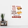 thumbnail image 2 of War WWII USA General Knudsen Materiel Expert Advert Extra Large XL Wall Art Poster Print, 2 of 3