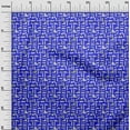 thumbnail image 3 of oneOone Polyester Spandex Dark Blue Fabric Conversational Footwear Craft Projects Decor Fabric Printed By The Yard 56 Inch Wide, 3 of 4