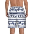 thumbnail image 3 of Naloa Sea Underwater Turtles Men's Beach Shorts, Surfing shorts, Swim trunks, Quick Dry Swim Trunks for Surfing Beach Fun - X-Large, 3 of 9
